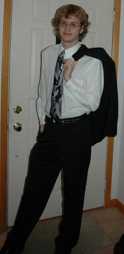 Phil feeling bold and dashing.